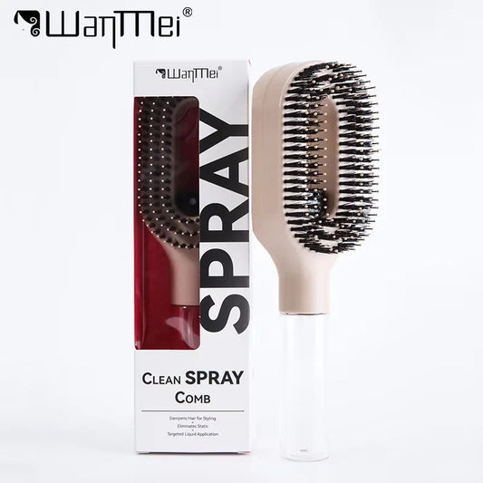 Detangling Scalp Massage Spray Brush
